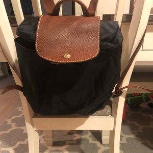 Black long champ back pack !  Hardly ever used